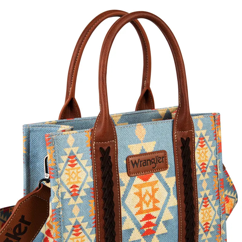 Wrangler Western Small Canvas Handbag/Tote Bag